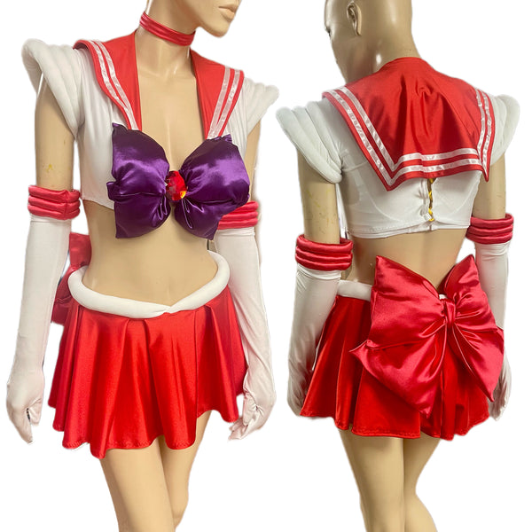 Sailor Scout Sailor Moon Inspired Dance Festival Cosplay Costume