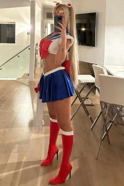 Sailor Scout Sailor Moon Inspired Dance Festival Cosplay Costume