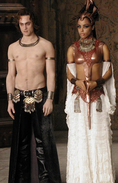 Preorder - Akasha Queen of the Damned Inspired - Copper White Dance Festival Cosplay Costume