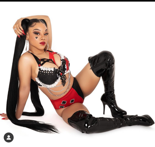 Harley Quinn Inspired Dance Festival Cosplay Costume
