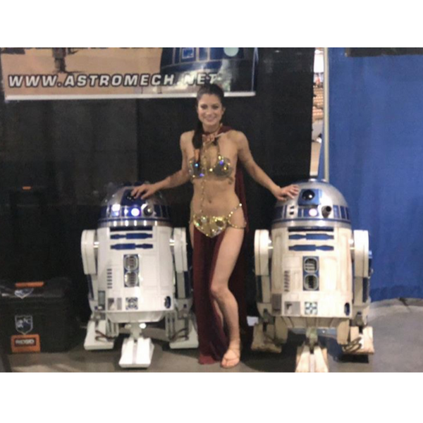 Princess Leia Inspired Diamond Samba carnival Dance Festival Cosplay costume