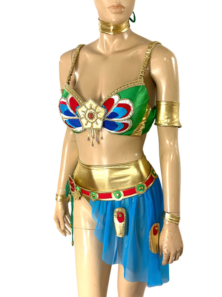 Breath of the Wild Urbosa Bra and Skirt Cosplay Costume