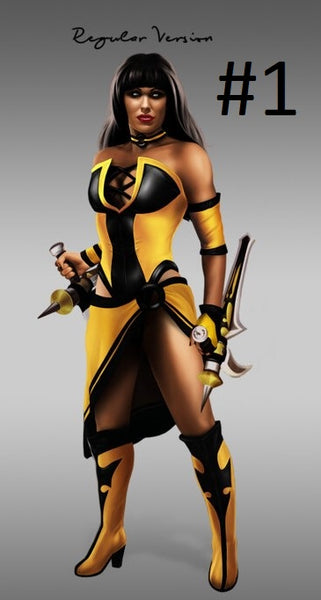 Preorder Costume - Video Game - Mortal Combat Character - Tanya