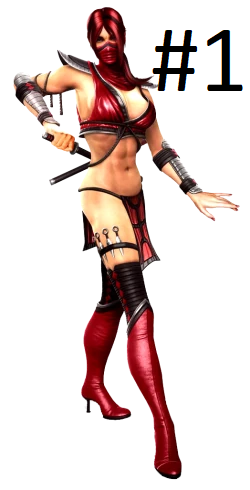 Preorder Costume - Video Game - Mortal Combat Character - Skarlet