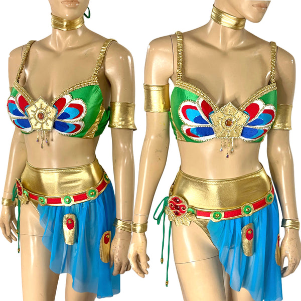 Breath of the Wild Urbosa Bra and Skirt Cosplay Costume