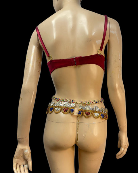 Diamond Runway Angel Inspired Bra Set Costume