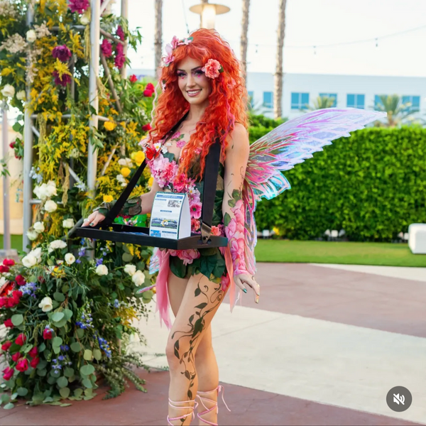 Pink Spring Fairy Monokini Warriors with Monarch Butterflies Cosplay Festival Dance Costume