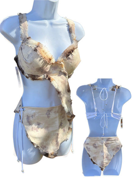 Cave Woman Barbarian Costume – Prehistoric Bombshell Handmade Bra Set