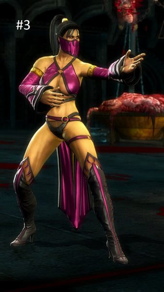 Preorder Costume - Video Game - Mortal Combat Character - Mileena