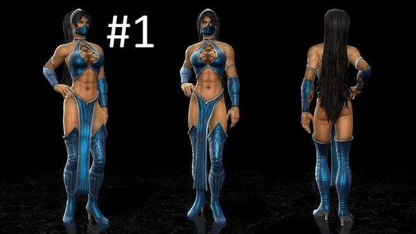 Preorder Costume - Video Game - Mortal Combat Character - Kitana