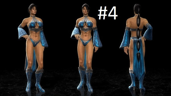 Preorder Costume - Video Game - Mortal Combat Character - Kitana