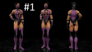 Preorder Costume - Video Game - Mortal Combat Character - Mileena