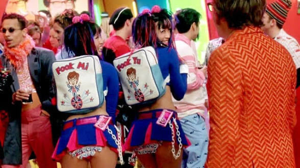 Custom Order: Austin Powers Twins Inspired Dance Festival Cosplay Costume