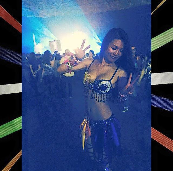 Sun and Moon Top Dance Costume Halloween Costume