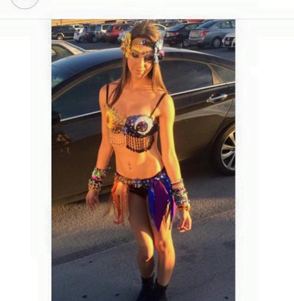 Sun and Moon Top Dance Costume Halloween Costume