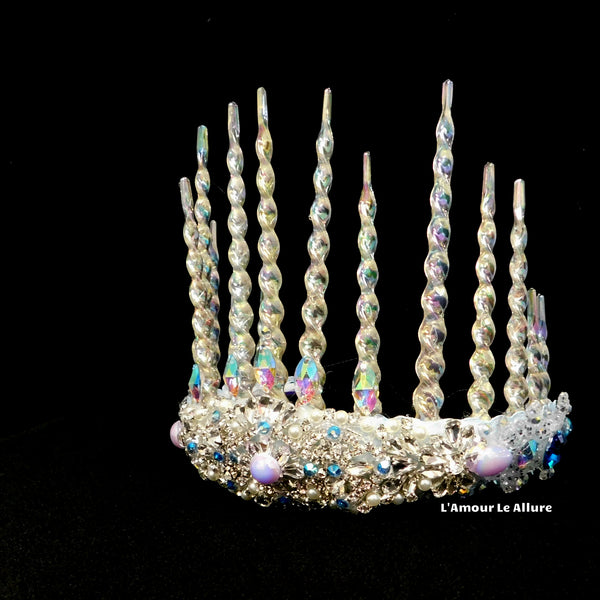 Frozen Ice Queen Elsa Icicle Crown
