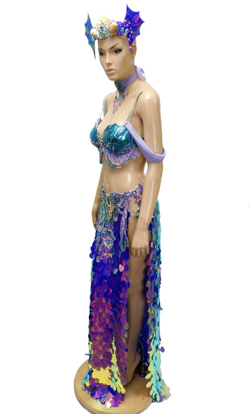 Zodiac - Horoscope - Pisces Style 1 Belly Dancer Costume