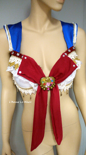 Sailor Moon - Sailormoon Cosplay Dance Costume Rave Bra Halloween