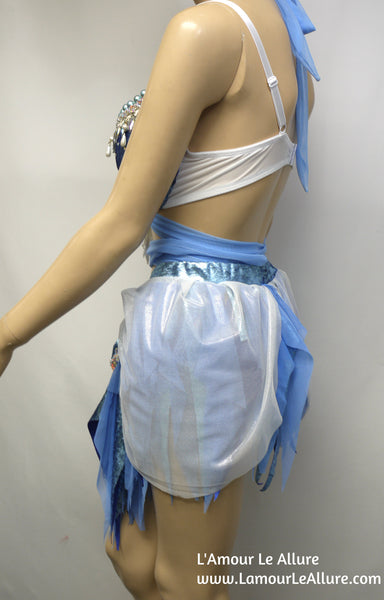 Princess Cinderella Bra with Skirt Cosplay Dance Halloween Costume