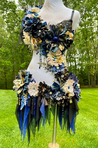Midnights Dream Flower Fairy Bra and Bottom Monokini